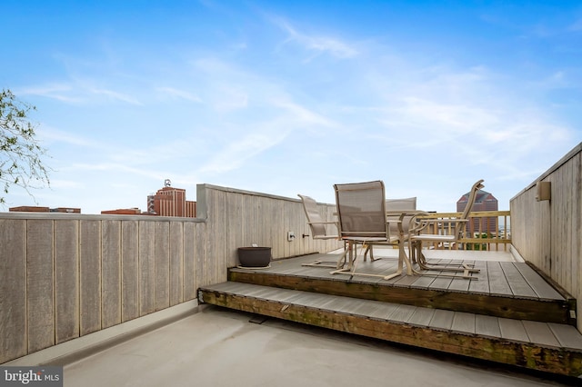 3310 Hudson St, Baltimore, MD 21224 - view of deck