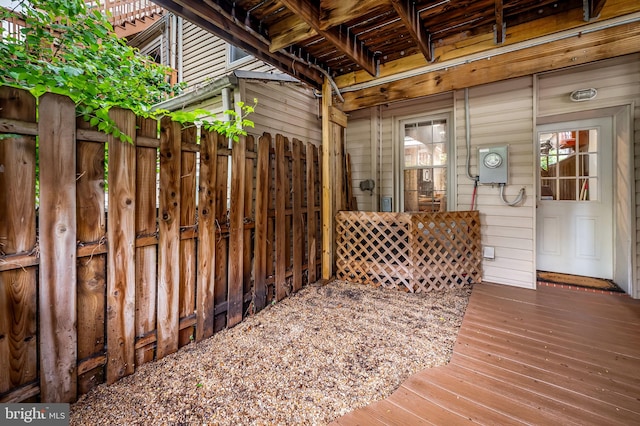 3310 Hudson St, Baltimore, MD 21224 - view of deck