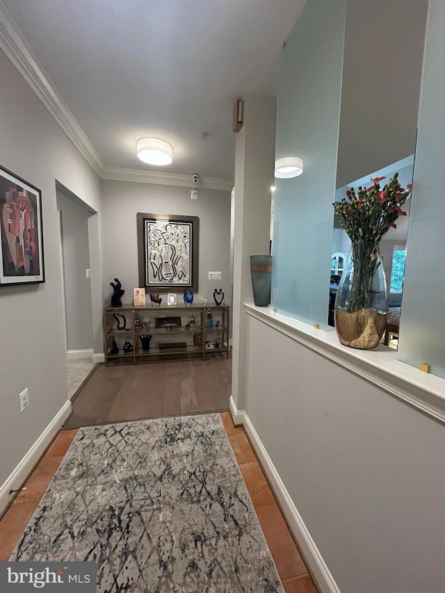 8820 Shining Oceans Way Unit 407, Columbia, MD 21045 - hall featuring ornamental molding