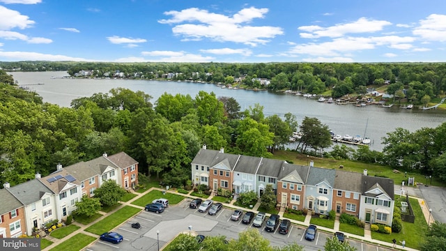 1328 Hollow Glen Ct, Curtis Bay, MD 21226 - drone / aerial view of a nearby body of water