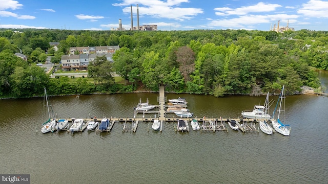 1328 Hollow Glen Ct, Curtis Bay, MD 21226 - aerial view of a nearby body of water