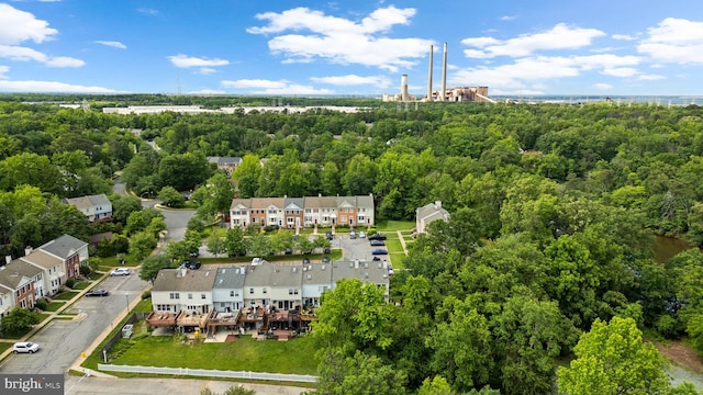 1328 Hollow Glen Ct, Curtis Bay, MD 21226 - bird's eye view of a forest