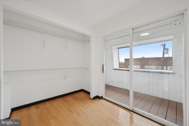 913 Tasker St, Philadelphia, PA 19148 - walk in closet with wood-type flooring
