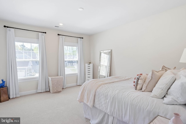 18234 Highwood Dr, Rehoboth Beach, DE 19971 - bedroom featuring baseboards, carpet floors, and recessed lighting