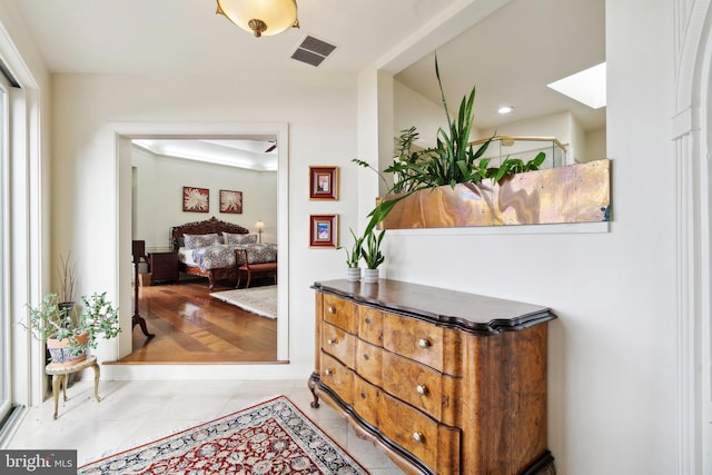 9791 Pintail Pl, Saint Michaels, MD 21663 - hall featuring tile patterned flooring