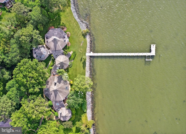 9791 Pintail Pl, Saint Michaels, MD 21663 - bird's eye view of a nearby body of water