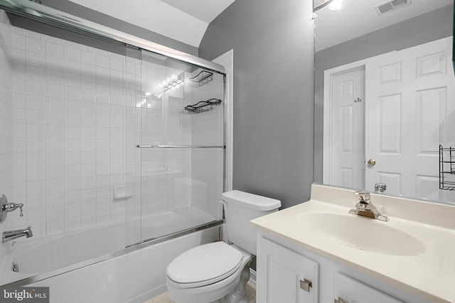 4000 Timber Oak Trl, Fairfax, VA 22033 - full bath with toilet, vanity, and enclosed tub / shower combo