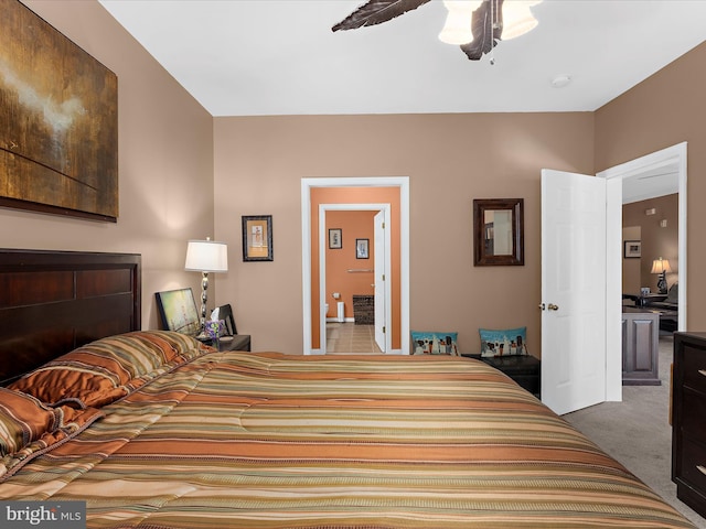 900 Marshy Cv Unit 111, Cambridge, MD 21613 - bedroom with carpet flooring and a ceiling fan