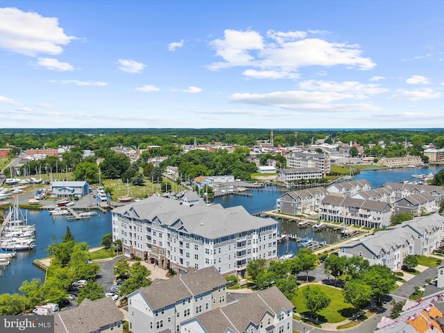 900 Marshy Cv Unit 111, Cambridge, MD 21613 - bird's eye view of a nearby body of water and a tree filled landscape