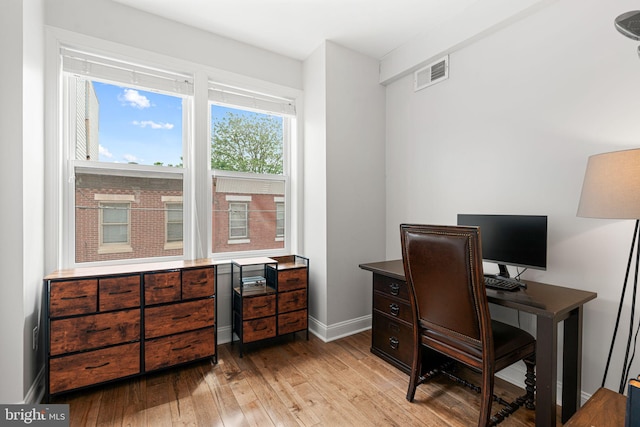 2117 Latona St, Philadelphia, PA 19146 - office with light wood finished floors and baseboards