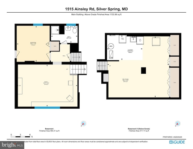 1515 Ainsley Rd, Silver Spring, MD 20904 - room layout