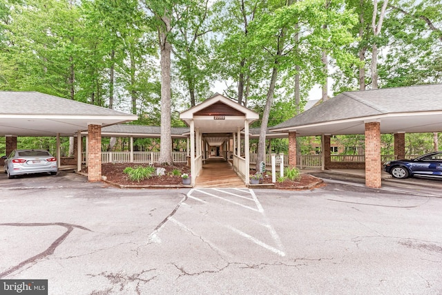 23140 Cobblestone Ln Unit 109, California, MD 20619 - view of covered parking lot