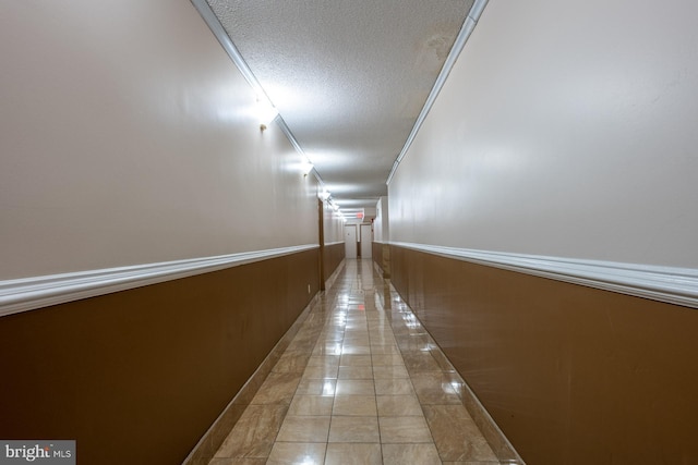 1836 Metzerott Rd Unit T-15, Hyattsville, MD 20783 - hallway with a textured ceiling