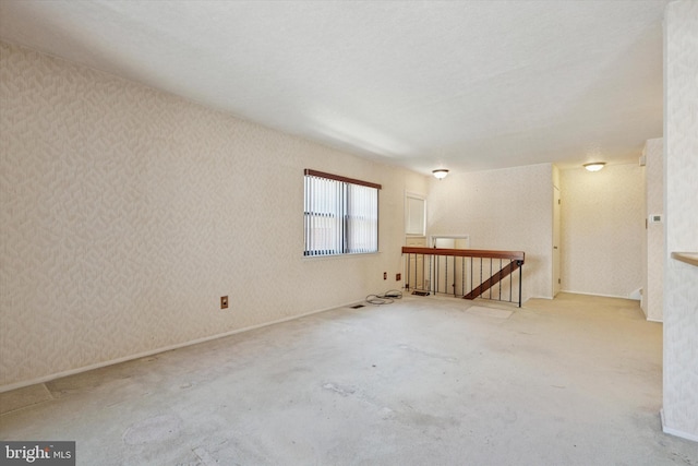9363 Neil Rd Unit A, Philadelphia, PA 19115 - unfurnished room with carpet floors and wallpapered walls