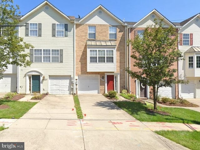 2537 Markham, Hyattsville, MD 20785 - multi unit property featuring driveway, brick siding, and a garage