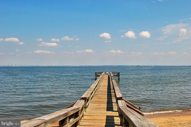 2186 Chesapeake Harbour Dr E, Annapolis, MD 21403 - dock area with a water view