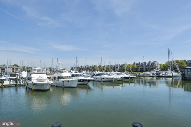 2186 Chesapeake Harbour Dr E, Annapolis, MD 21403 - dock with a water view and view of marina