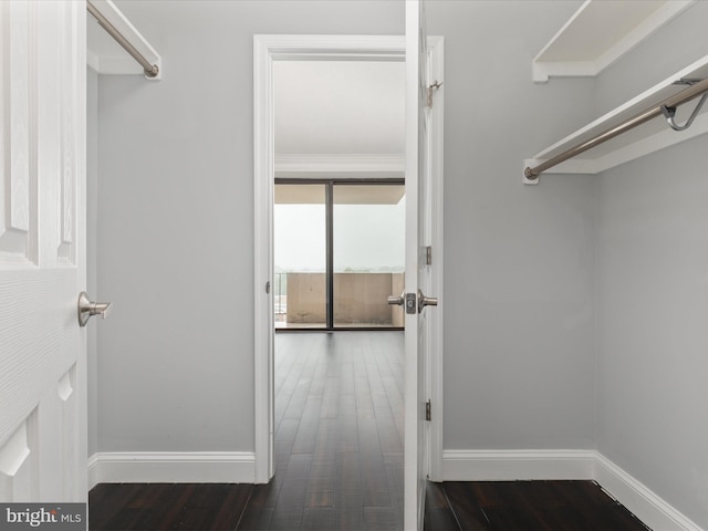 4141 N Henderson Rd N Unit 809, Arlington, VA 22203 - spacious closet with wood finished floors