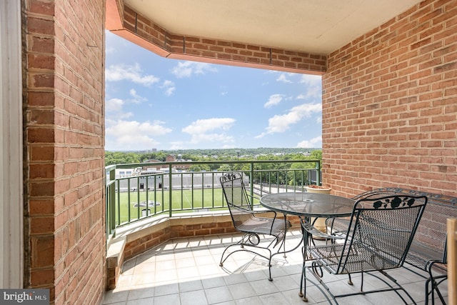 3801 Canterbury Rd Unit 817, Baltimore, MD 21218 - view of balcony