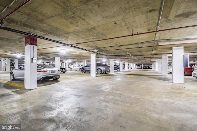 3801 Canterbury Rd Unit 817, Baltimore, MD 21218 - view of parking garage
