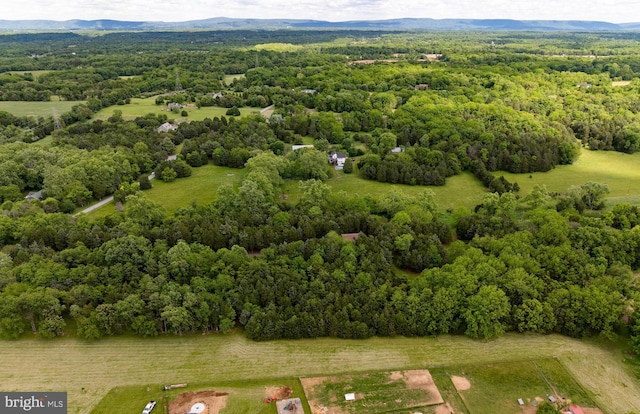 105 Fern Creek Ln, Martinsburg, WV 25404 - bird's eye view of a heavily wooded area and mountains