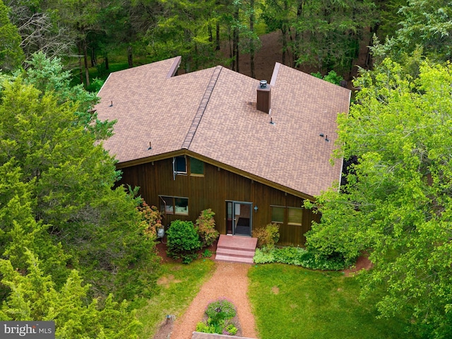 105 Fern Creek Ln, Martinsburg, WV 25404 - view of subject property with a heavily wooded area