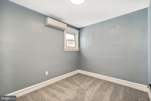 7731 Fayette St, Philadelphia, PA 19150 - carpeted spare room featuring a wall mounted AC and baseboards