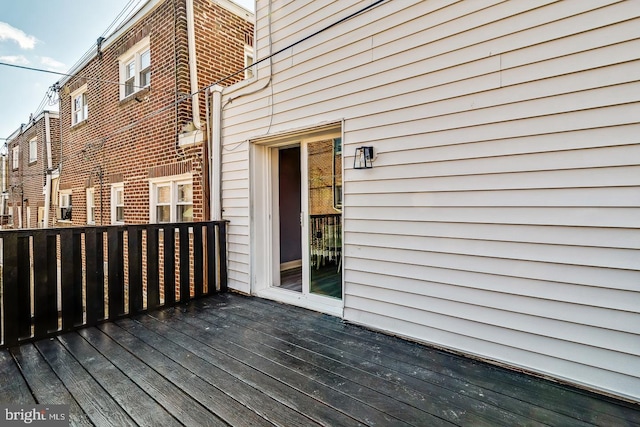 7731 Fayette St, Philadelphia, PA 19150 - view of wooden terrace