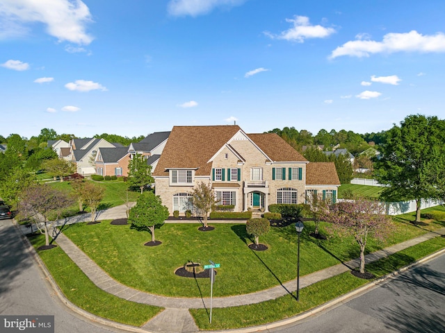12801 Willow Marsh Ln, Bowie, MD 20720 - colonial home with a front lawn