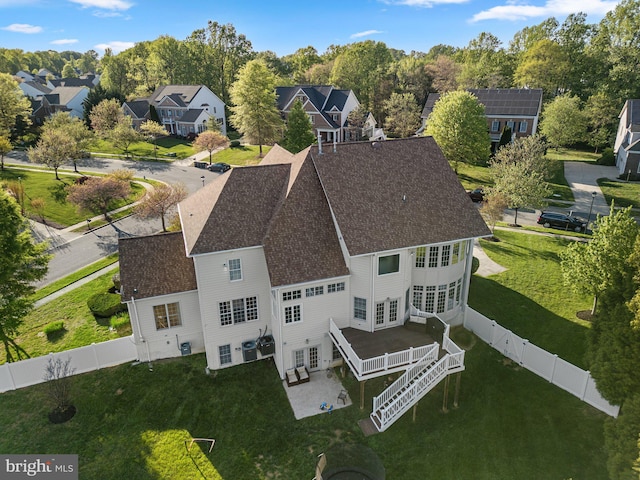 12801 Willow Marsh Ln, Bowie, MD 20720 - aerial view of residential area