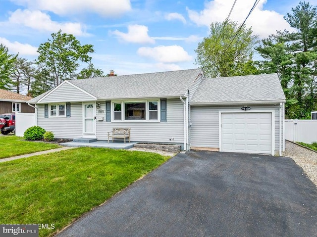 304 Terrace Ave, Toms River, NJ 08753 - view of front of house with an attached garage, driveway, and a shingled roof