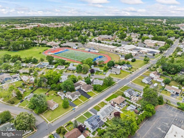 304 Terrace Ave, Toms River, NJ 08753 - aerial view of property and surrounding area with nearby suburban area