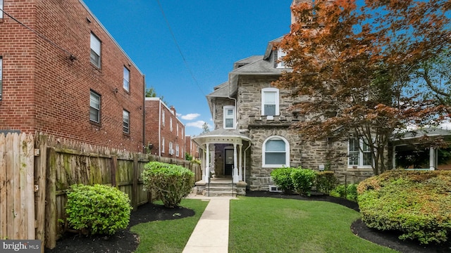 7804 Ardleigh St, Philadelphia, PA 19118 - view of front of property featuring stone siding