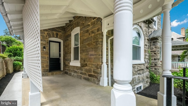 7804 Ardleigh St, Philadelphia, PA 19118 - view of covered porch