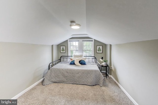 3404 Shepherd St, Mount Rainier, MD 20712 - carpeted bedroom with vaulted ceiling and baseboards