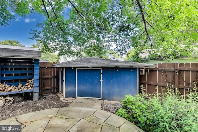 3404 Shepherd St, Mount Rainier, MD 20712 - view of shed featuring a fenced backyard