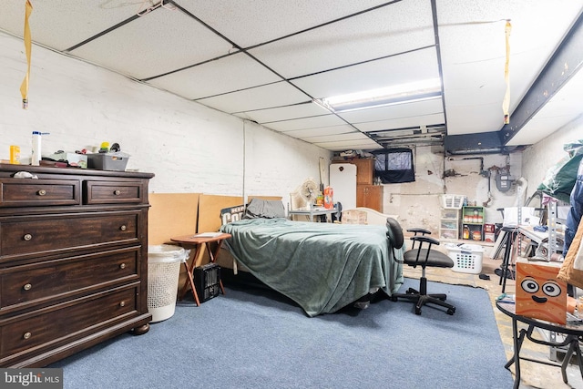 2715 E Madison St, Baltimore, MD 21205 - bedroom with a paneled ceiling