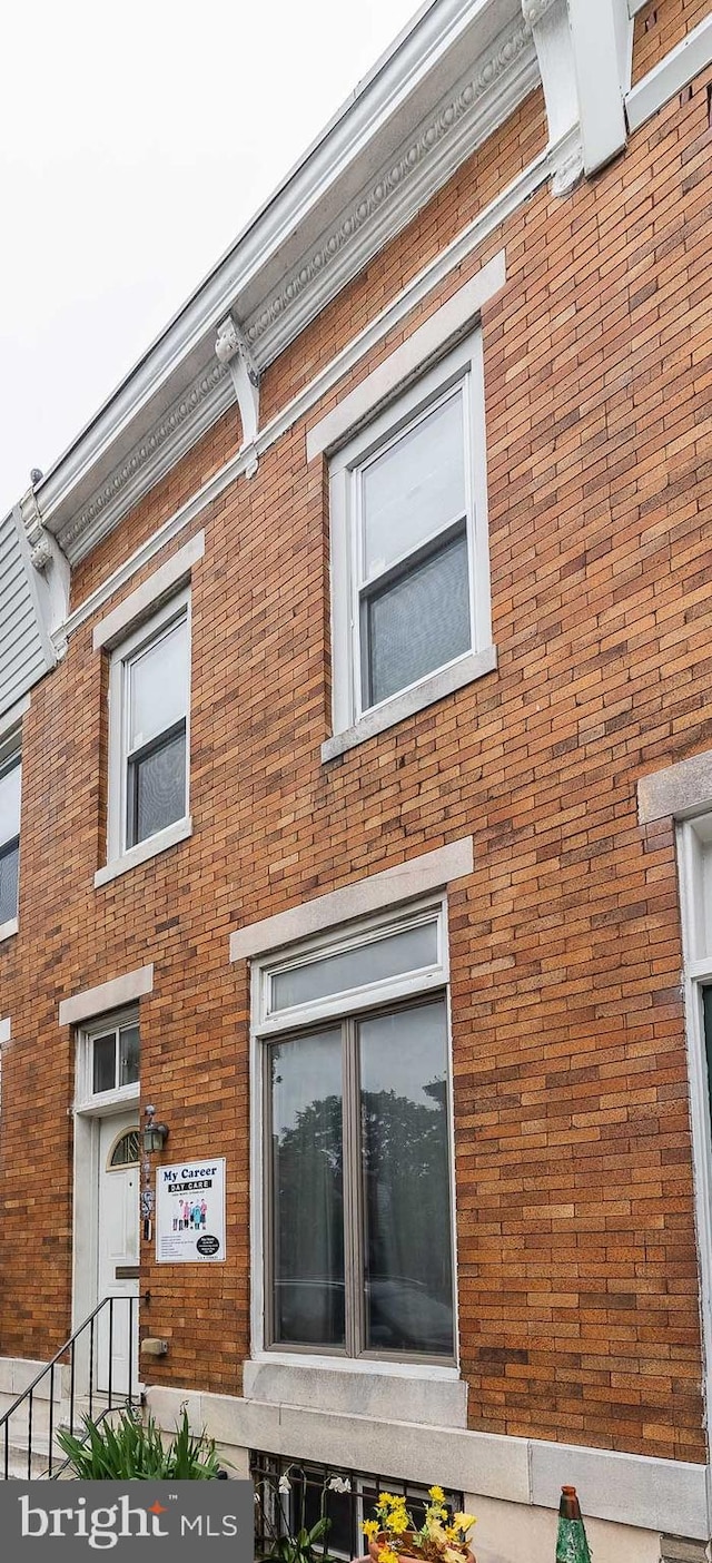 2715 E Madison St, Baltimore, MD 21205 - view of home's exterior with brick siding