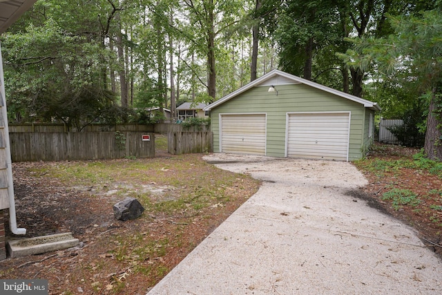 1206 Orchard Cir, Salisbury, MD 21801 - view of detached garage
