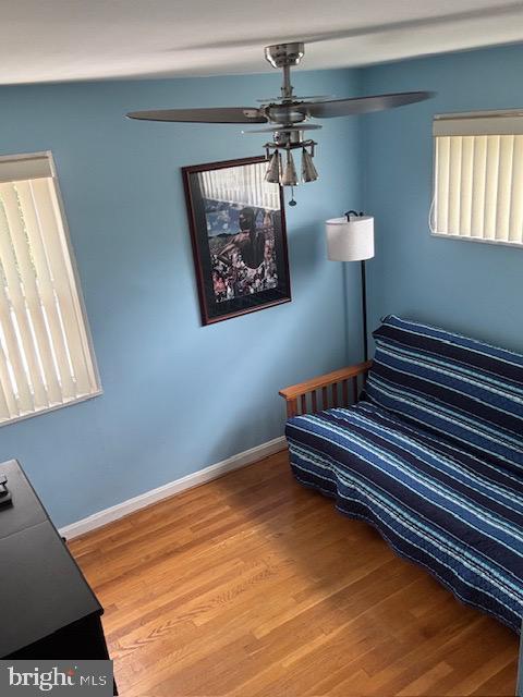 4116 Ellis St, Capitol Heights, MD 20743 - bedroom featuring wood finished floors and baseboards