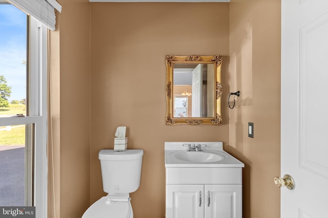 53 Pebble Beach Ln, Pottstown, PA 19464 - half bathroom with vanity and toilet