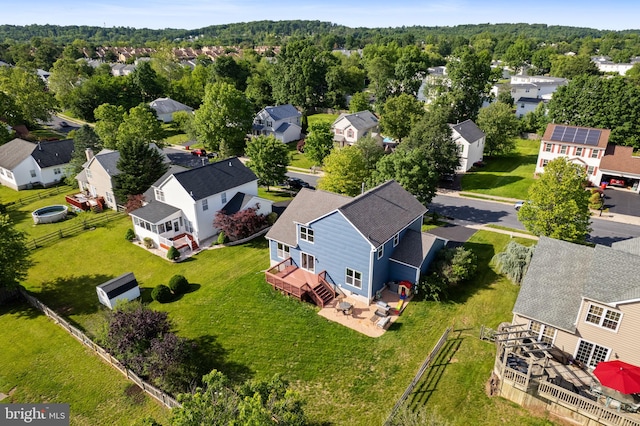 53 Pebble Beach Ln, Pottstown, PA 19464 - aerial perspective of suburban area