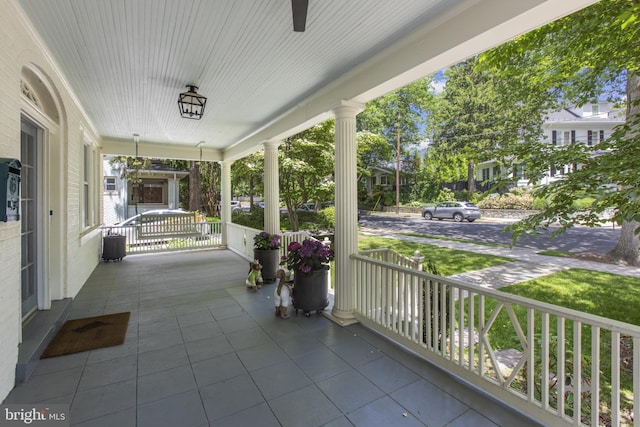 6200 Broad Branch Rd NW, Washington, DC 20015 - view of porch