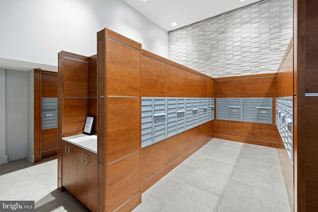 3800 Powell Ln Unit 629, Falls Church, VA 22041 - view of home's community featuring mail area and recessed lighting
