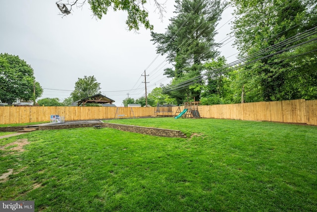 54 Camellia Rd, Levittown, PA 19057 - view of yard featuring a playground