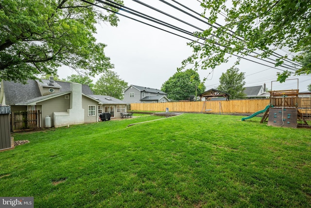 54 Camellia Rd, Levittown, PA 19057 - view of yard with a playground