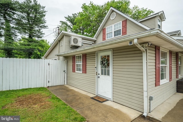 54 Camellia Rd, Levittown, PA 19057 - view of front of property featuring a cooling unit
