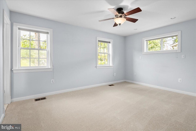 3427 Ramsgate Ter, Alexandria, VA 22309 - spare room featuring plenty of natural light, baseboards, and light carpet