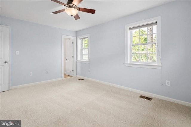 3427 Ramsgate Ter, Alexandria, VA 22309 - carpeted empty room with ceiling fan and baseboards