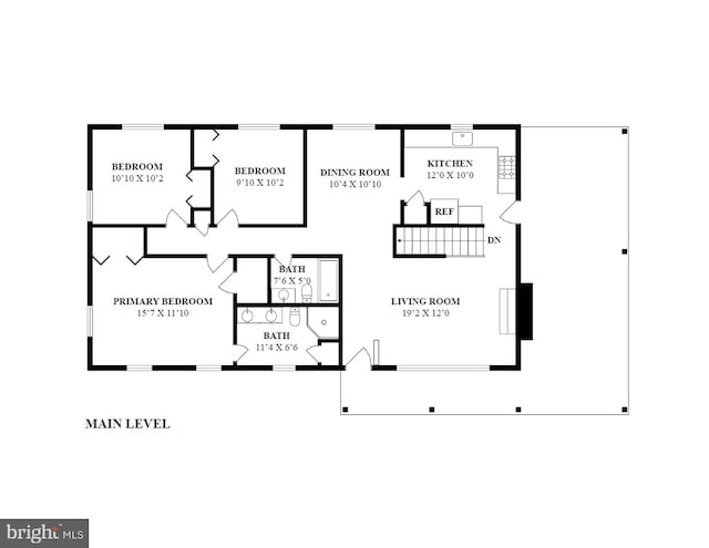 3427 Ramsgate Ter, Alexandria, VA 22309 - floor plan / room layout
